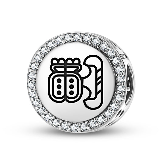 Cold house of Xibalba Mayan Symbols Charm