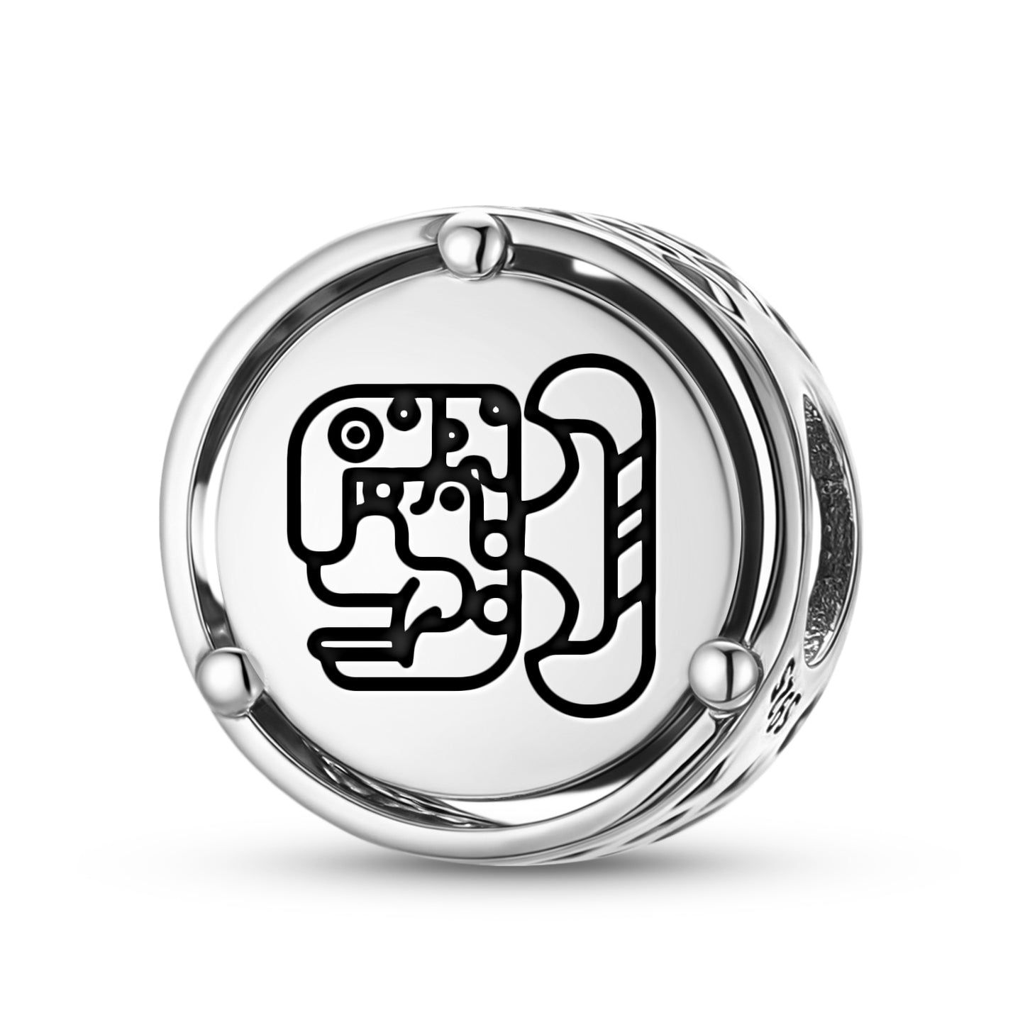 Jaguar house of Xibalba Mayan Symbols Charm