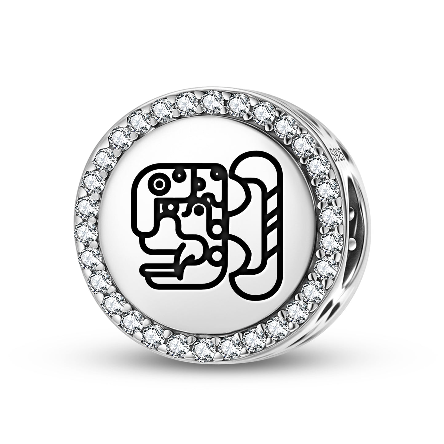 Jaguar house of Xibalba Mayan Symbols Charm