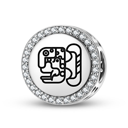 Jaguar house of Xibalba Mayan Symbols Charm