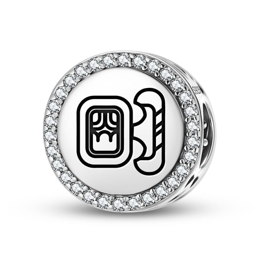 Dark house of Xibalba Mayan Symbols Charm