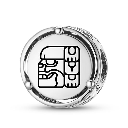 Xibalbá Mayan Symbols Charm