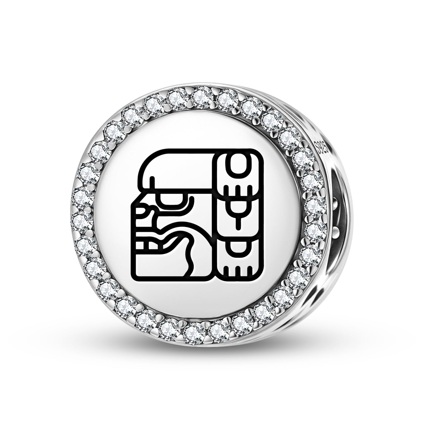 Xibalbá Mayan Symbols Charm