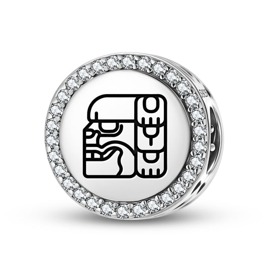 Xibalbá Mayan Symbols Charm