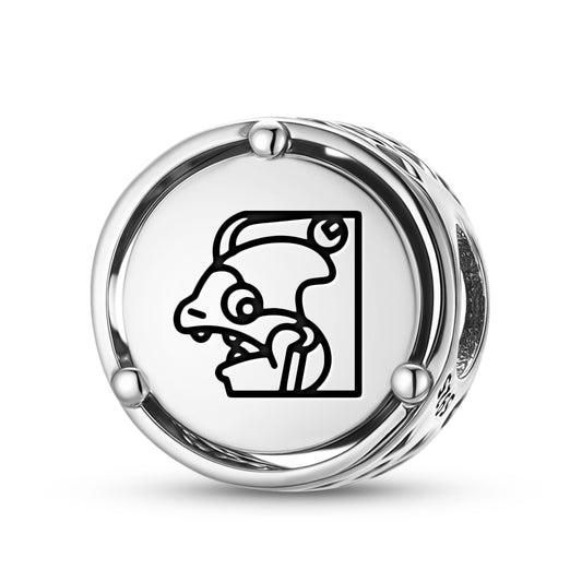 Ah Puch Mayan Symbols Charm