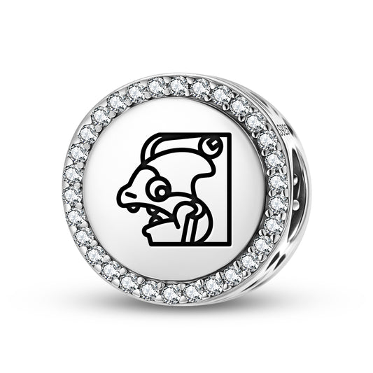 Ah Puch Mayan Symbols Charm