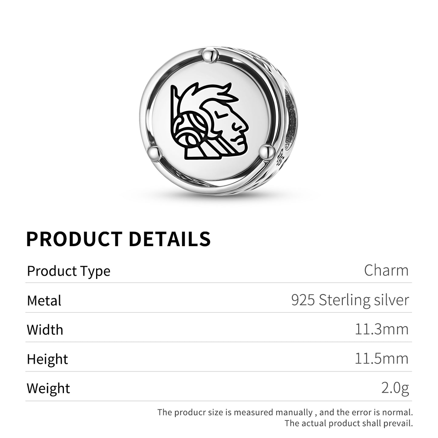 Kukulkán Mayan Symbols Charm