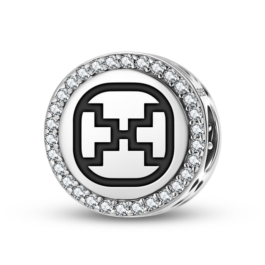Etznab Mayan Symbols Charm