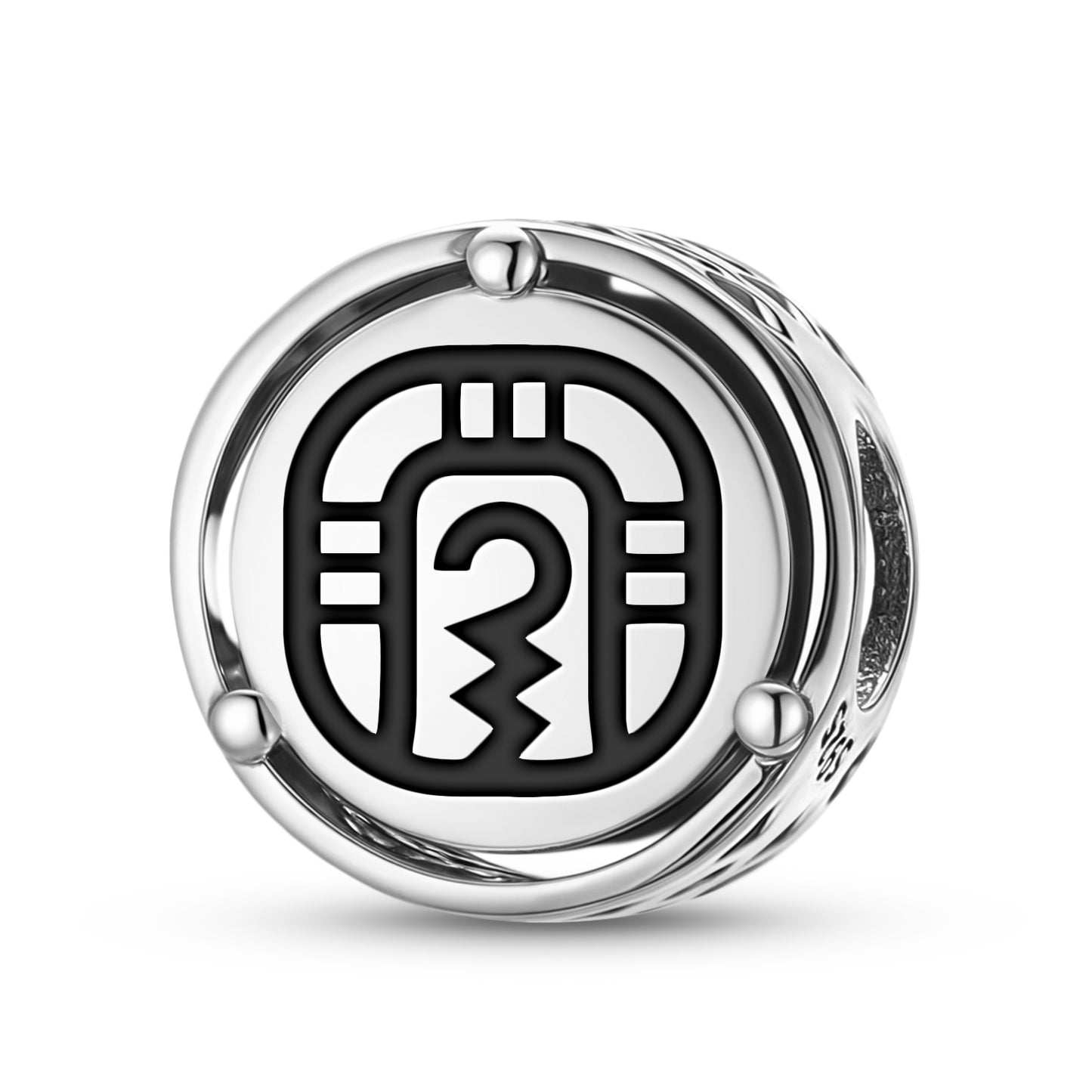 Kib Mayan Symbols Charm