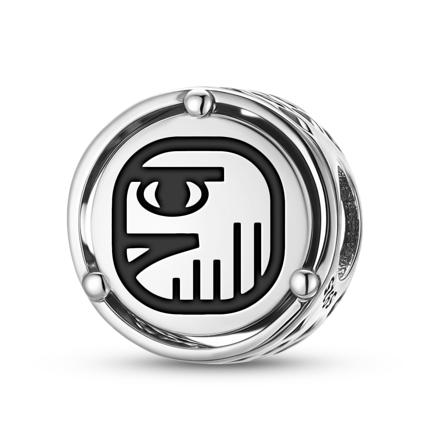 Men Mayan Symbols Charm