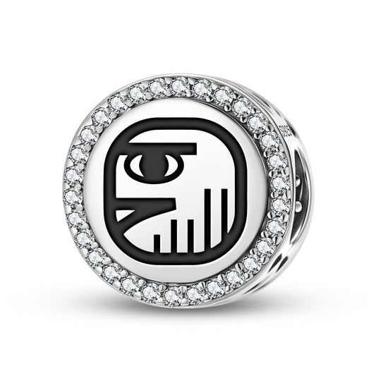 Men Mayan Symbols Charm