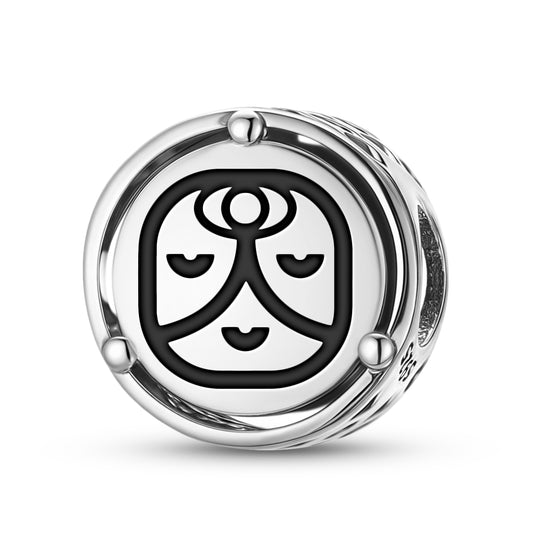 Ix Mayan Symbols Charm