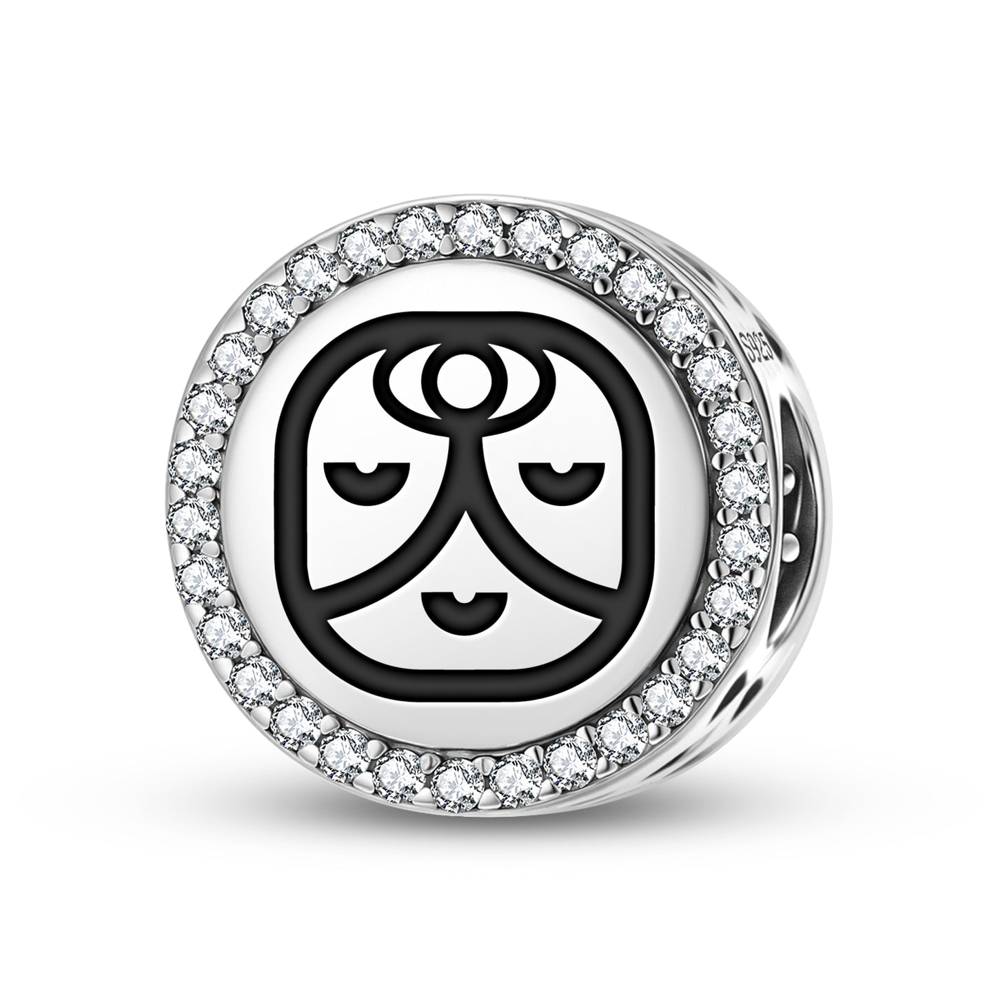 Ix Mayan Symbols Charm