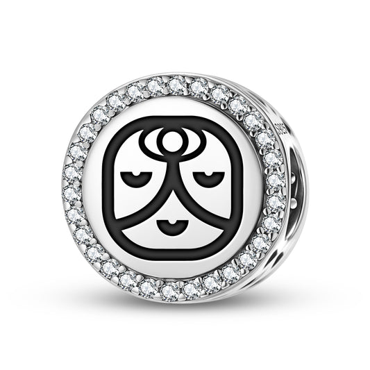 Ix Mayan Symbols Charm
