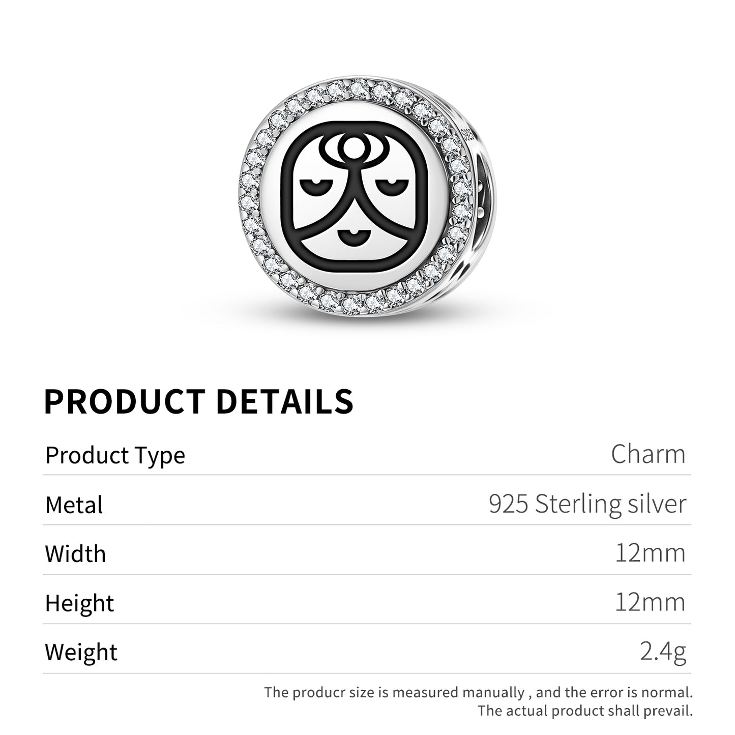 Ix Mayan Symbols Charm