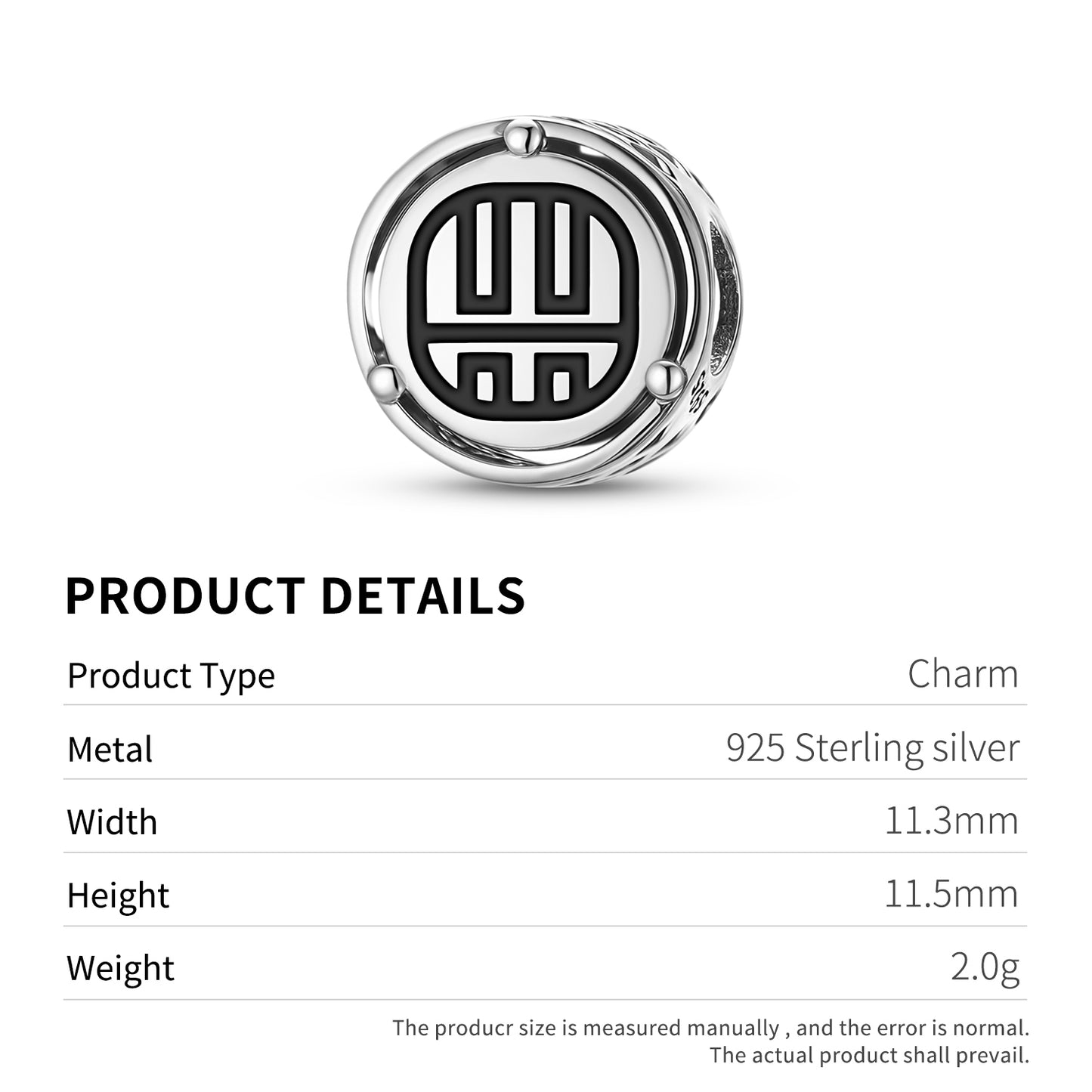 B'en Mayan Symbols Charm