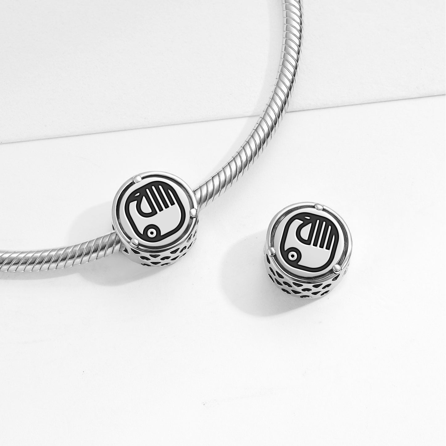Manik Mayan Symbols Charm
