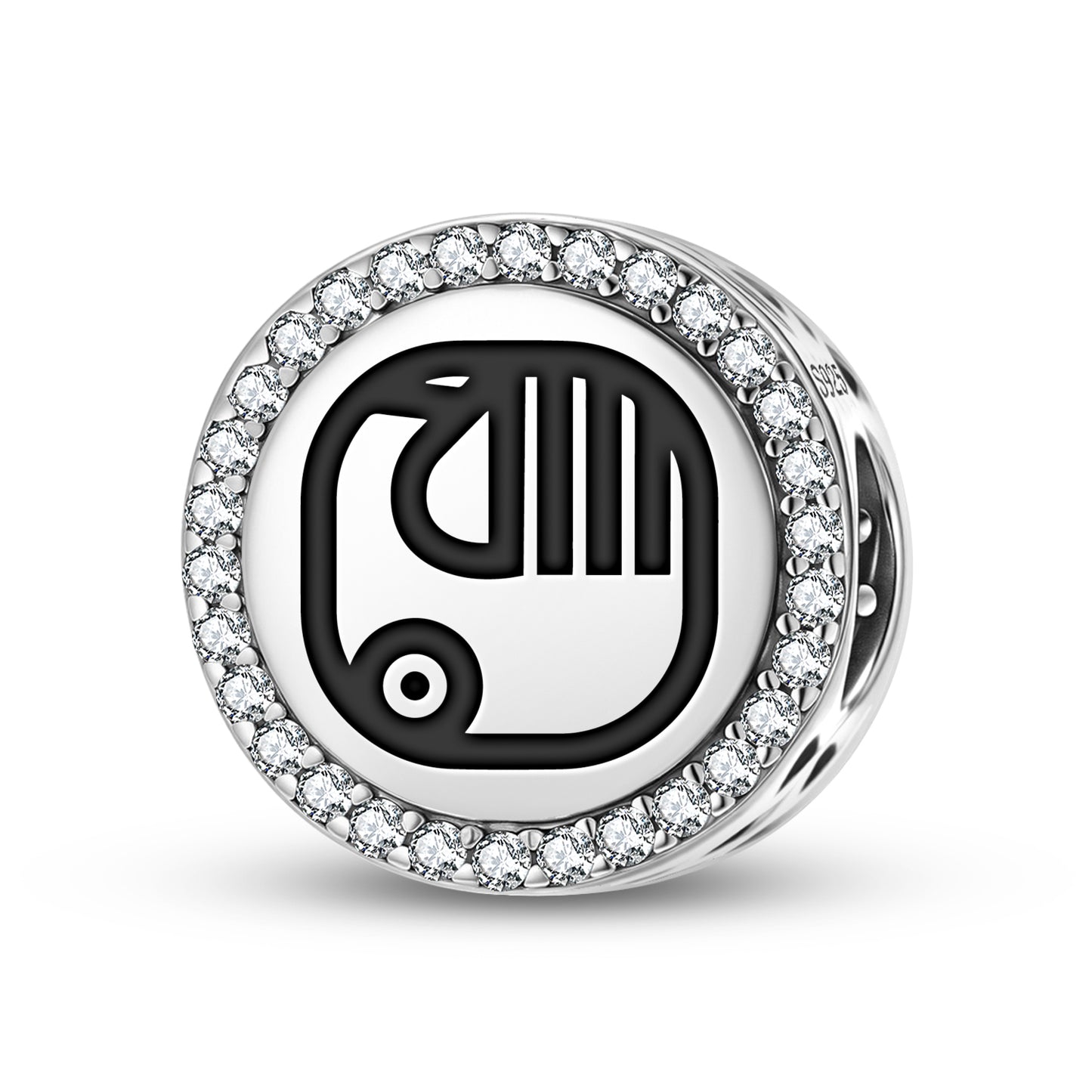 Manik Mayan Symbols Charm