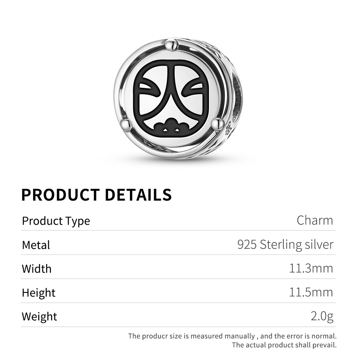 Akbal Mayan Symbols Charm