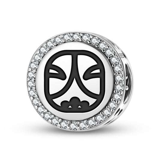 Akbal Mayan Symbols Charm