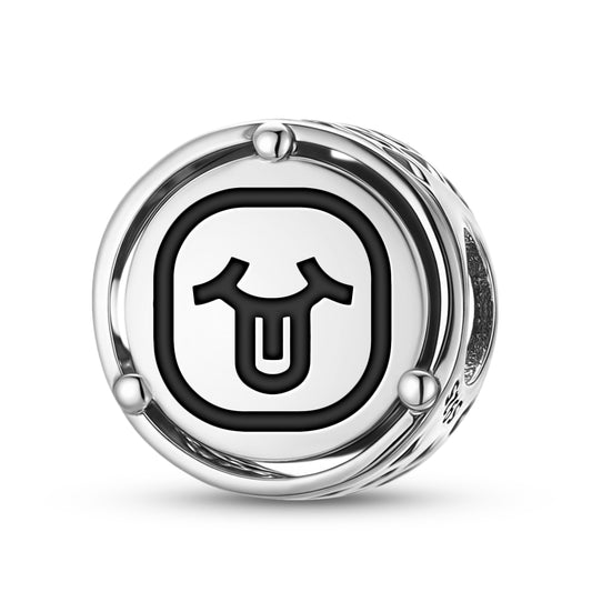 Ik Mayan Symbols Charm