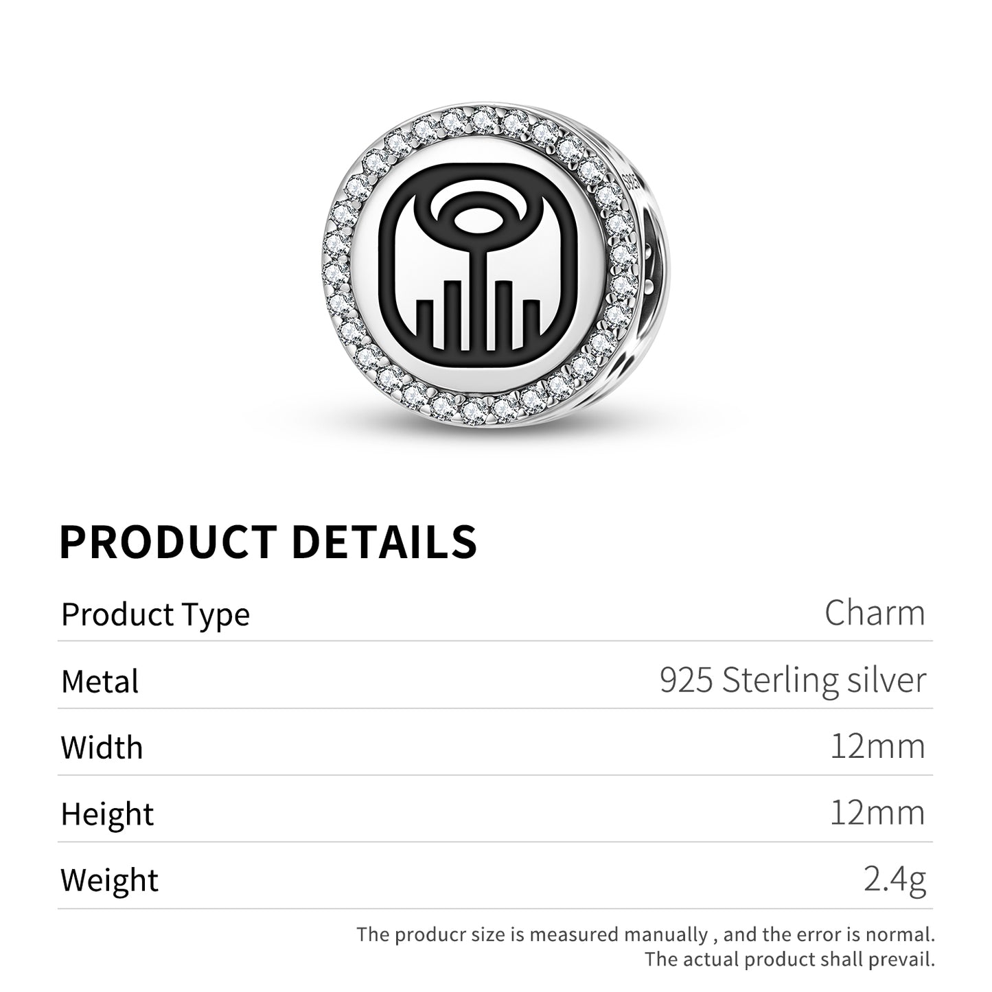 Imix Mayan Symbols Charm