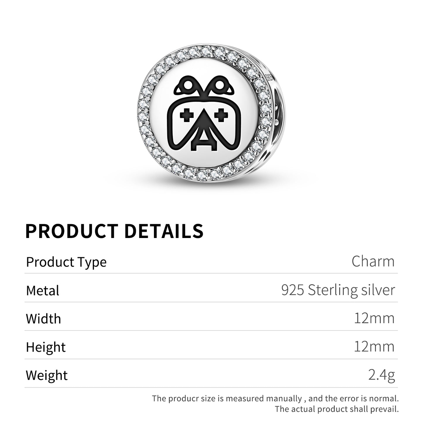 The Hawk Mapuche Symbols Charm