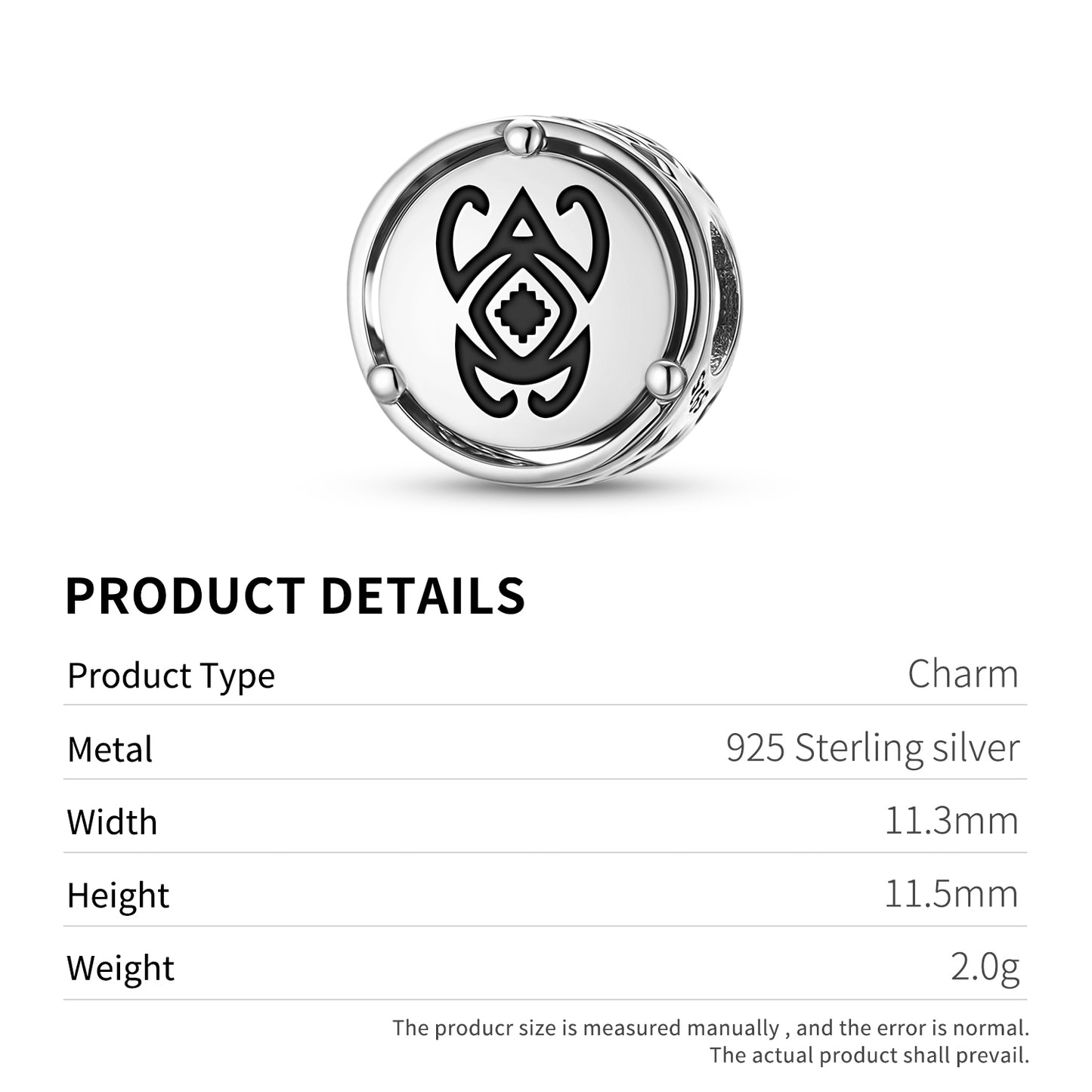 Toad – Sapo Mapuche Symbols Charm