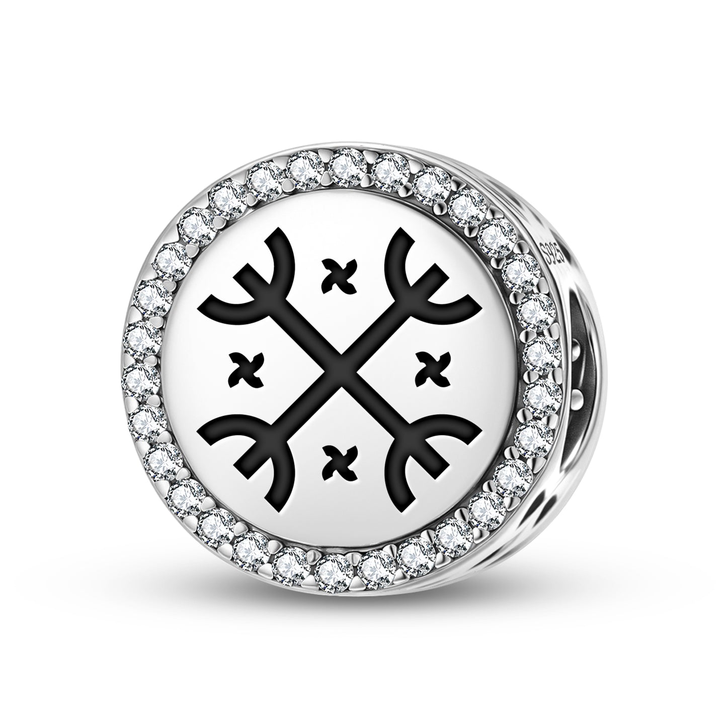 Kultrun Mapuche Symbols Charm