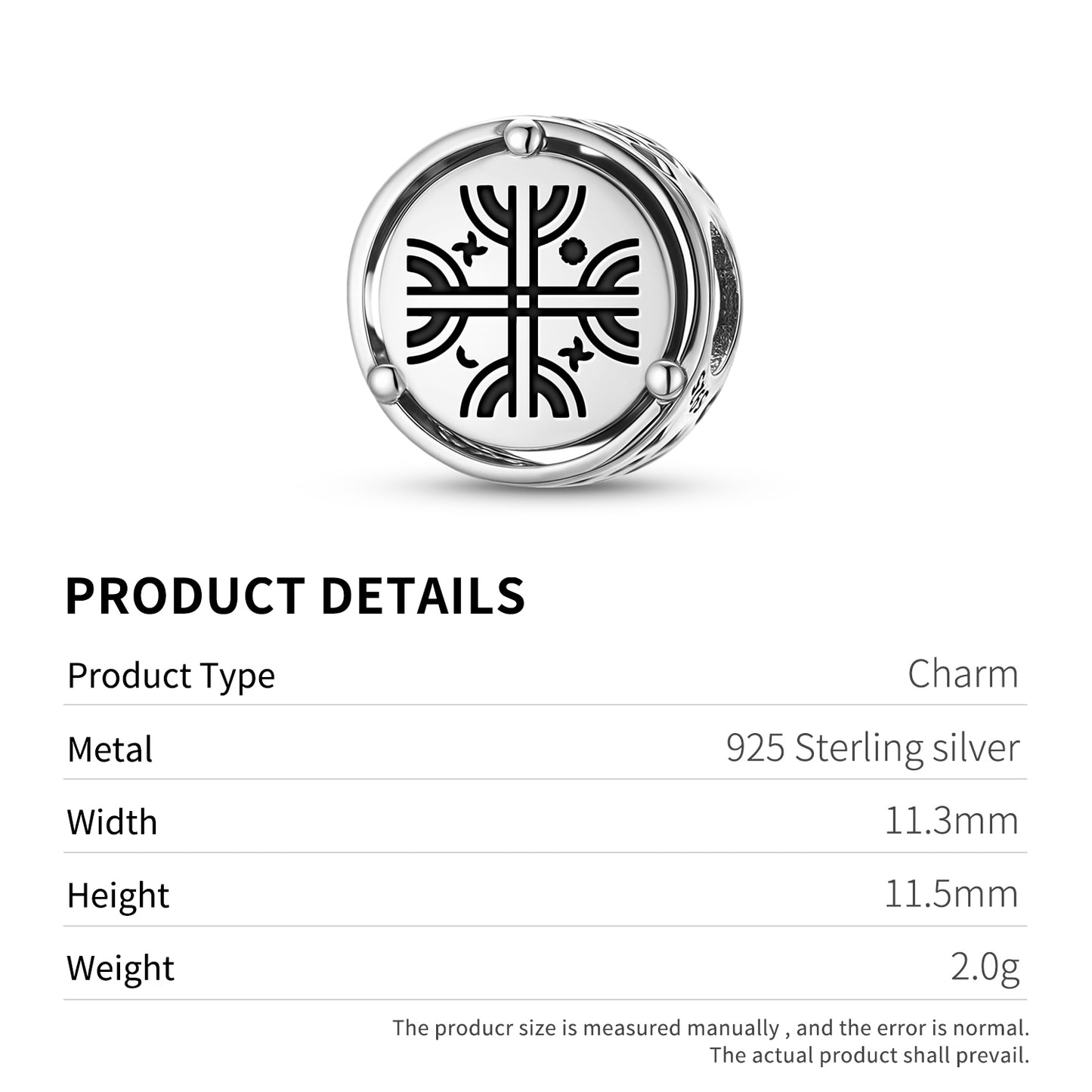 Wiñoy Tripantu Mapuche Symbols Charm