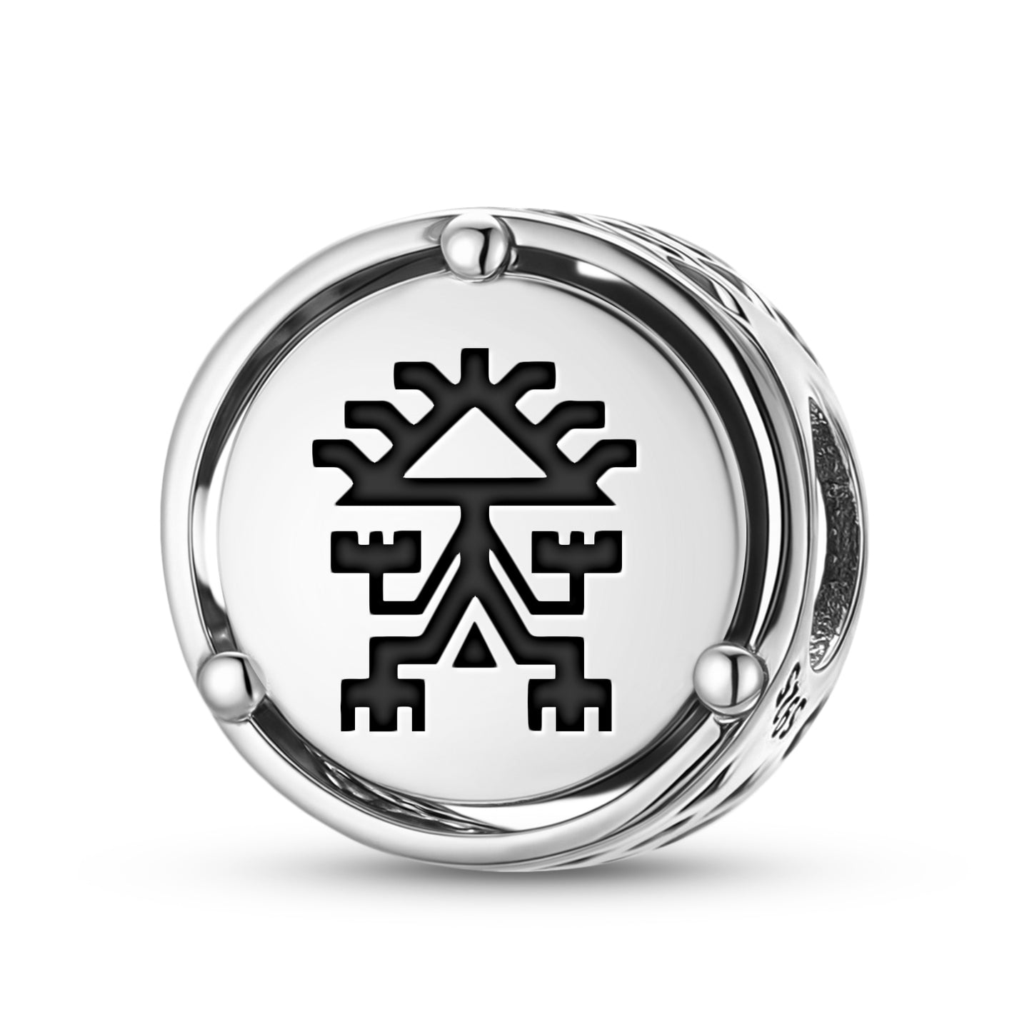 Lukutuwe Mapuche Symbols Charm