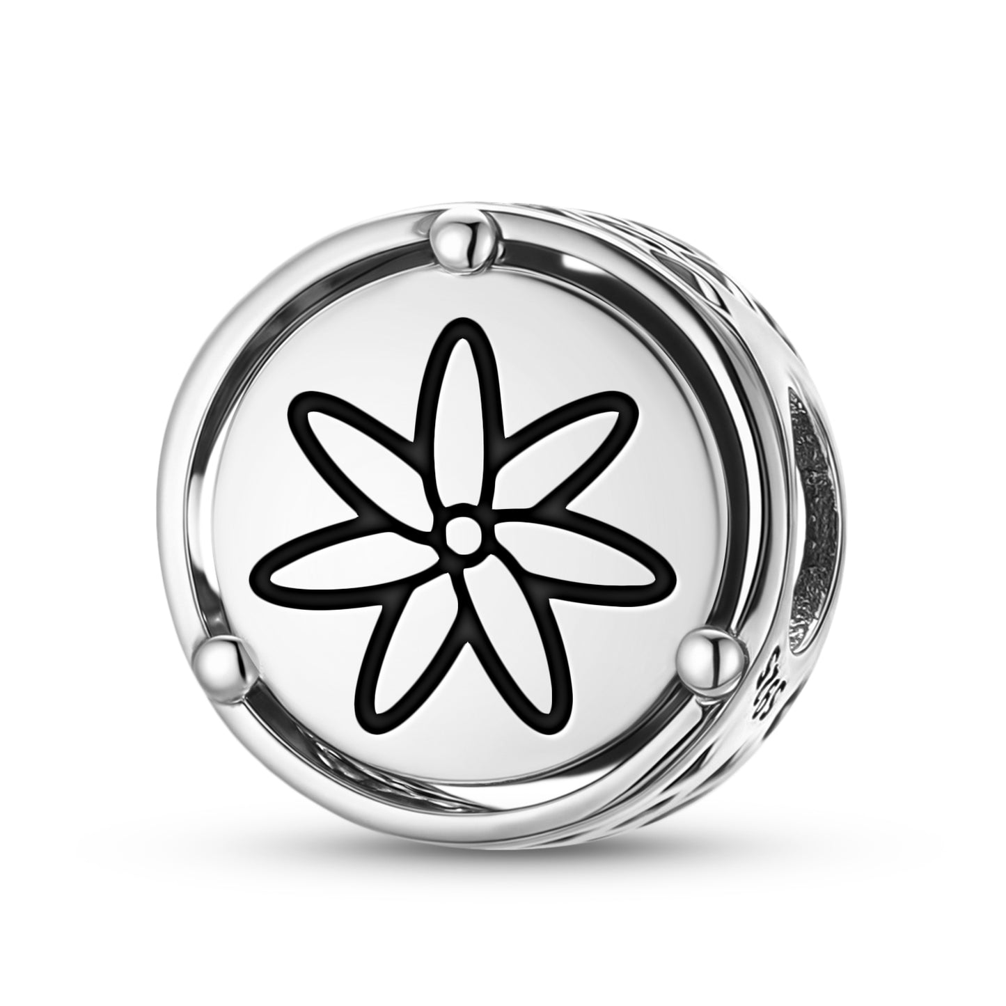 Jasmine Flowers Symbols Charm