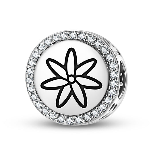 Jasmine Flowers Symbols Charm