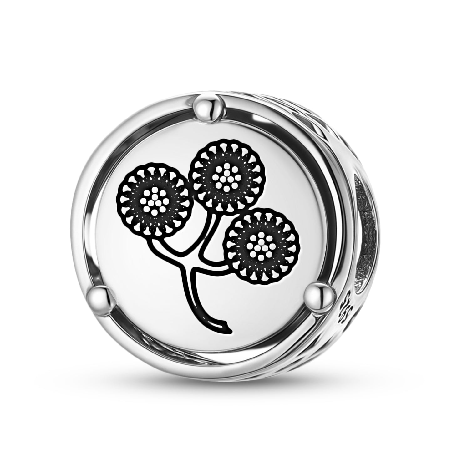 Tansy Flowers Symbols Charm