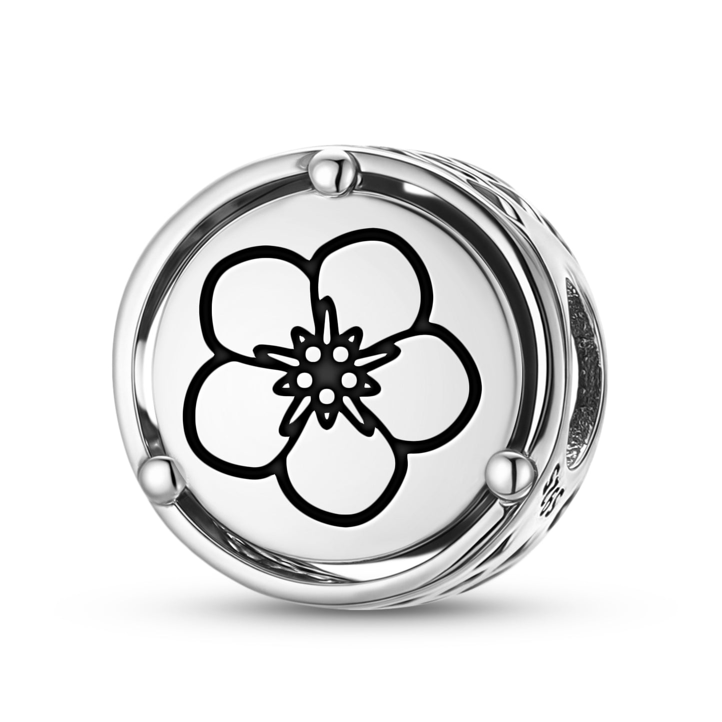 Forget Me Not Flowers Symbols Charm