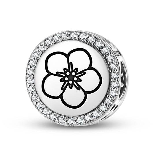 Forget Me Not Flowers Symbols Charm