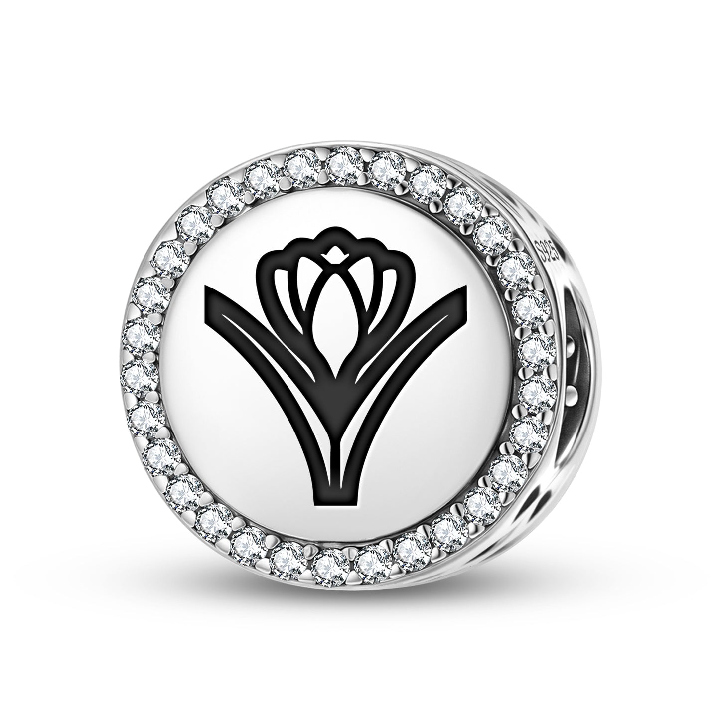Crocus Flowers Symbols Charm