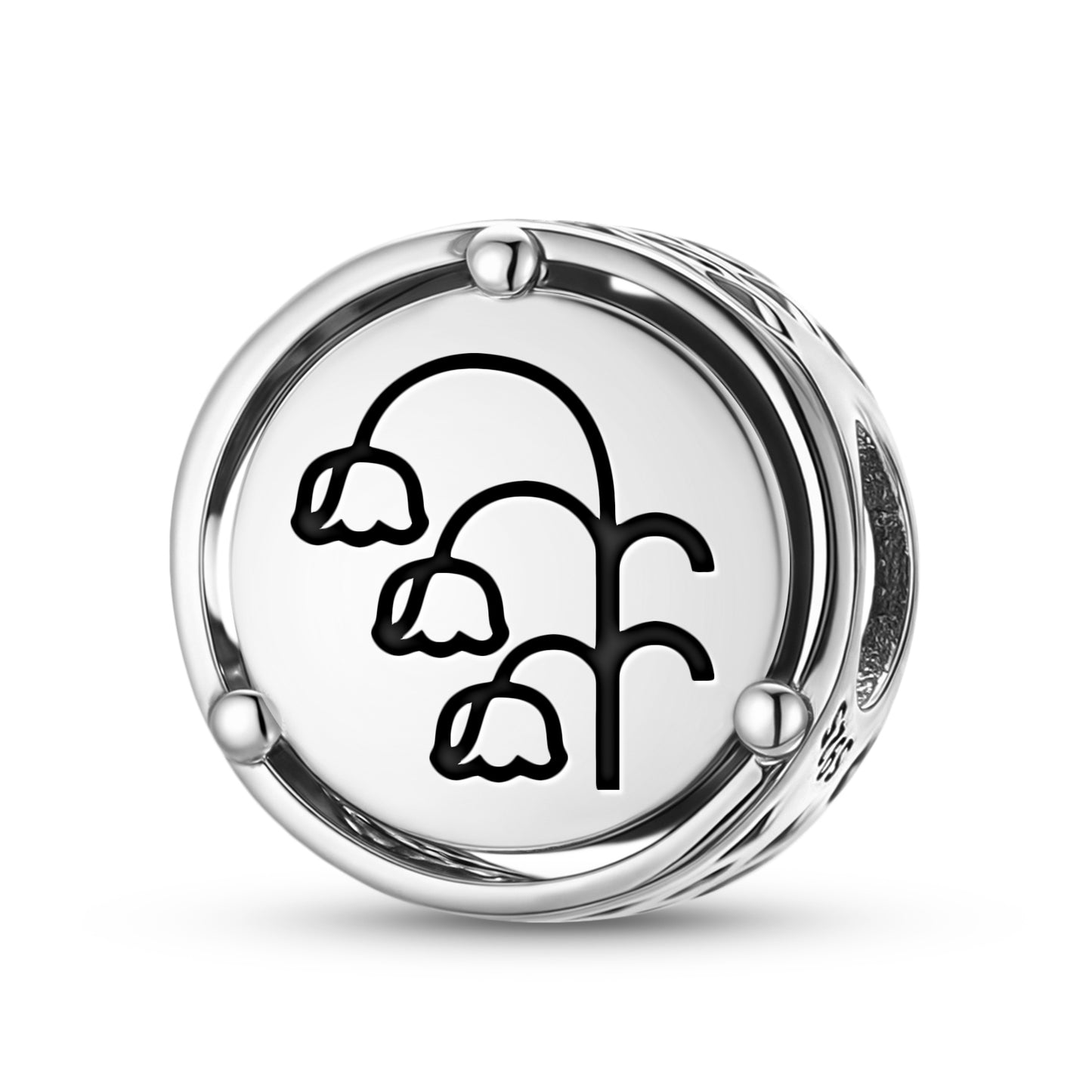 Lily of the Valley Flowers Symbols Charm