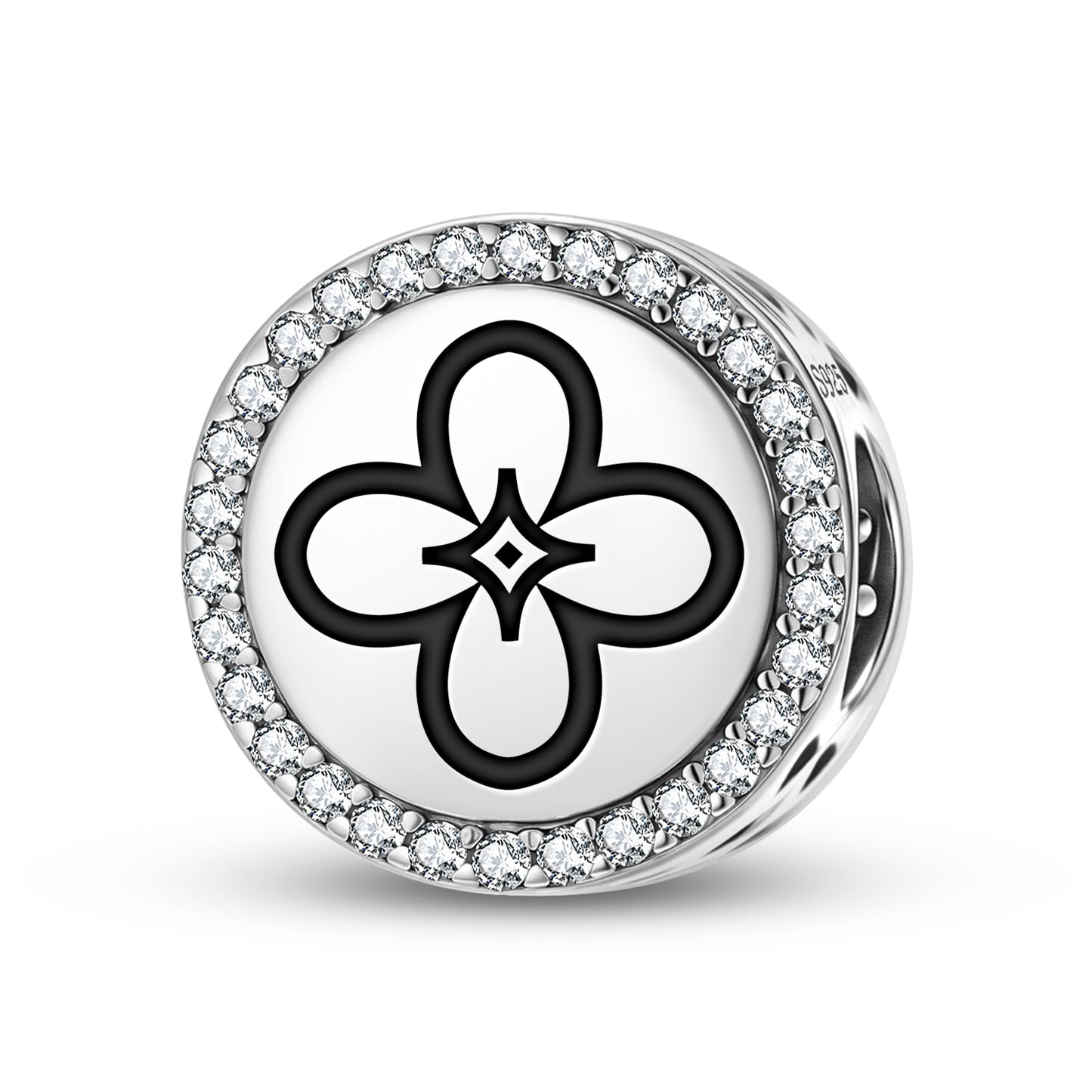 Lilac Flowers Symbols Charm