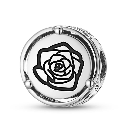 Rose Flowers Symbols Charm