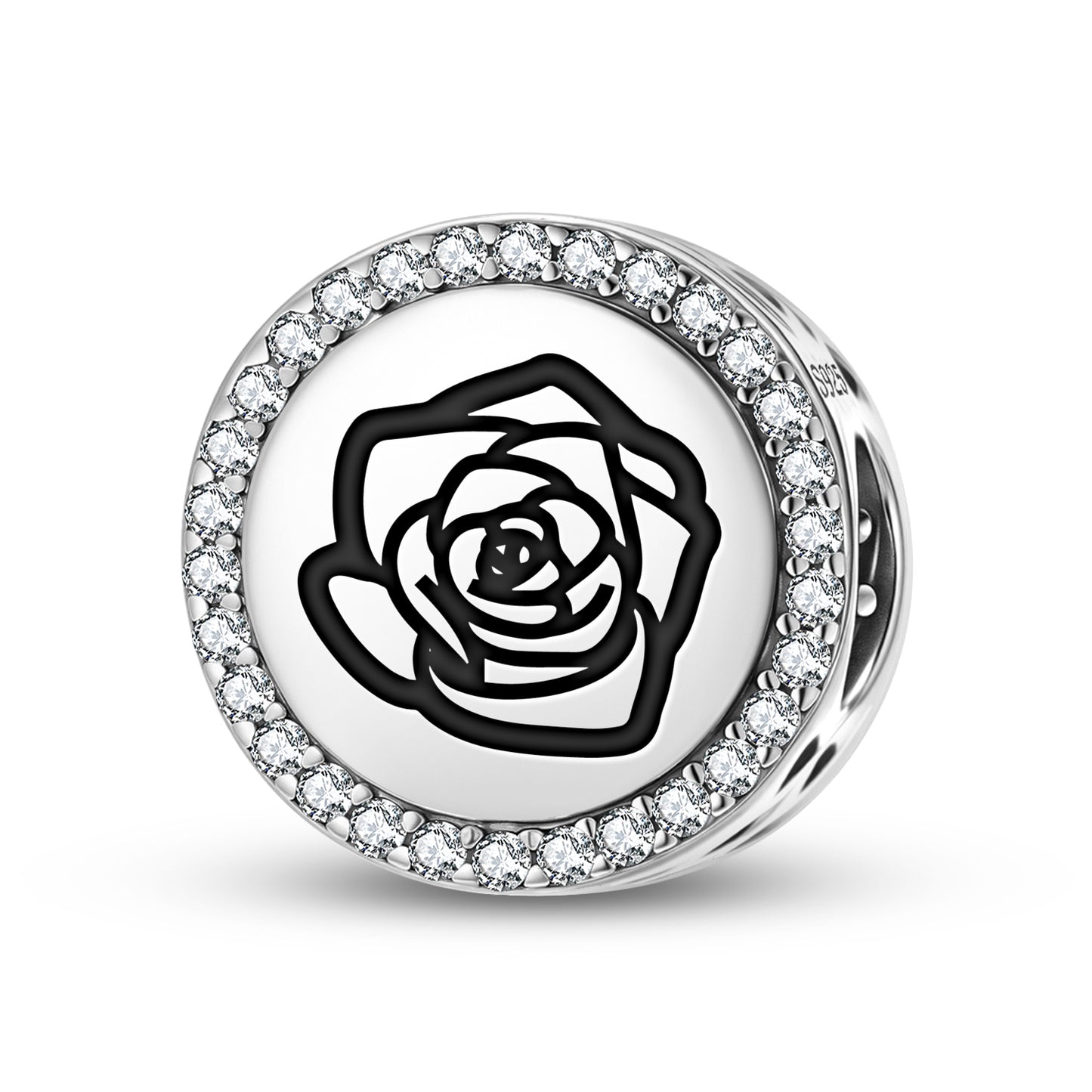 Rose Flowers Symbols Charm