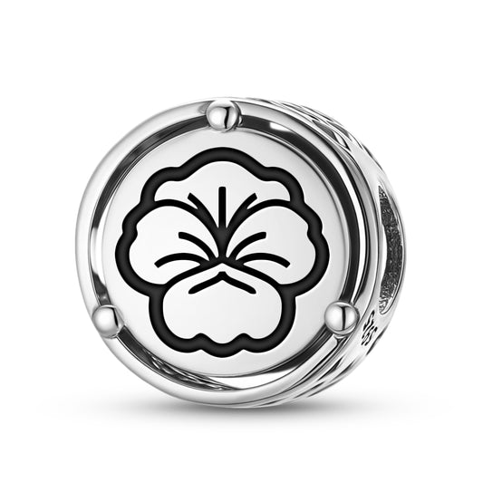 Pansy Flowers Symbols Charm