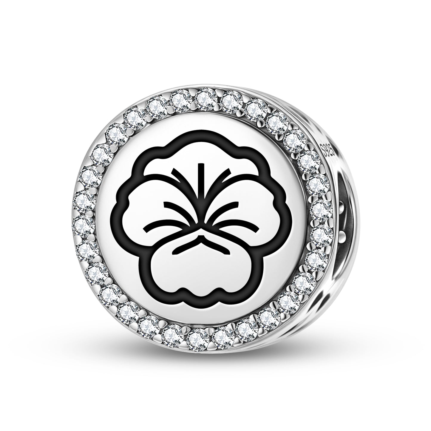 Pansy Flowers Symbols Charm