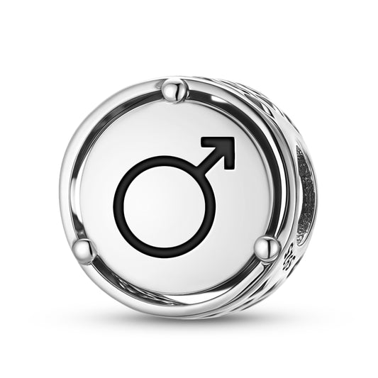 Iron Alchemy Symbols Charm
