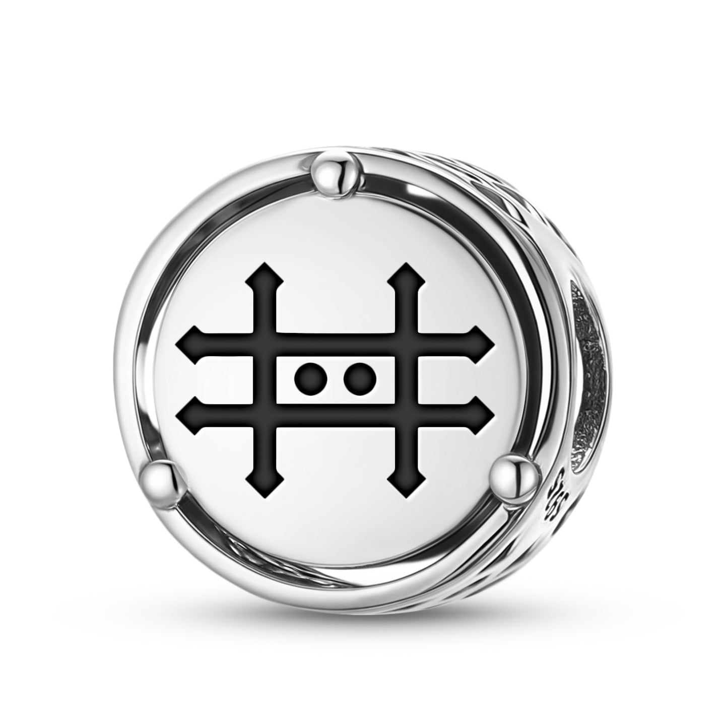 Zinc Alchemy Symbols Charm