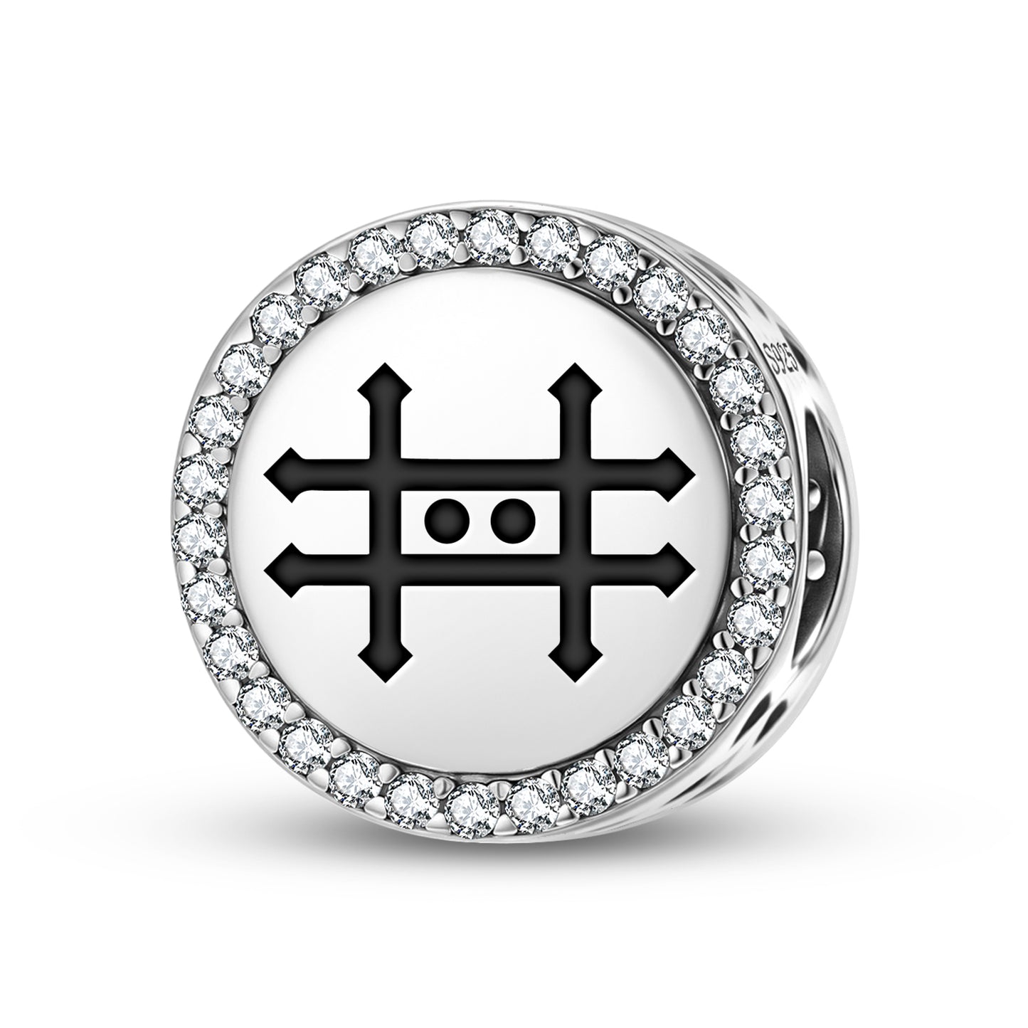Zinc Alchemy Symbols Charm