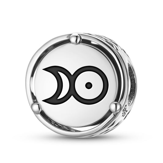 Platinum Alchemy Symbols Charm