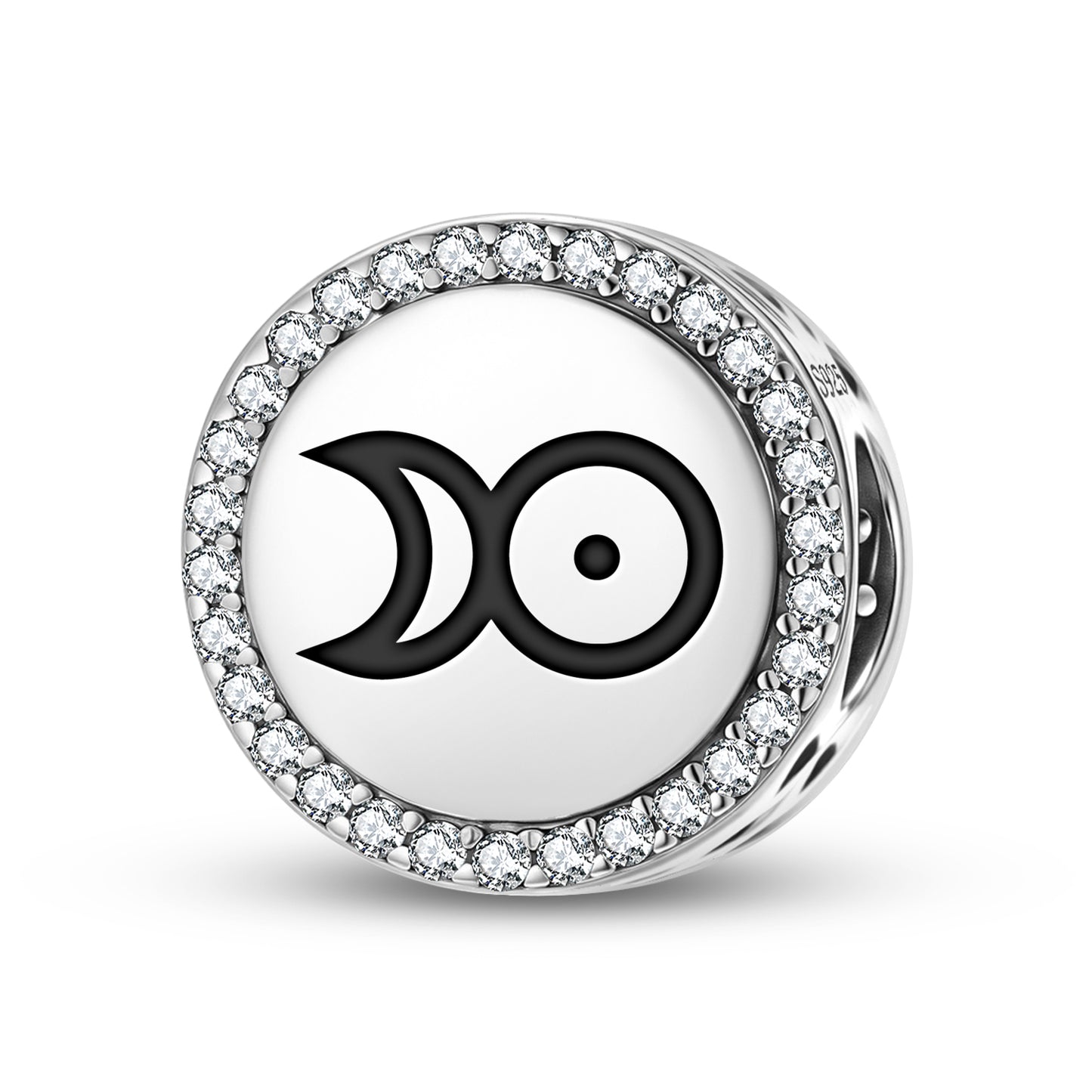 Platinum Alchemy Symbols Charm
