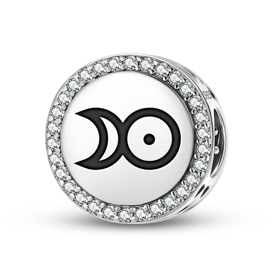 Platinum Alchemy Symbols Charm