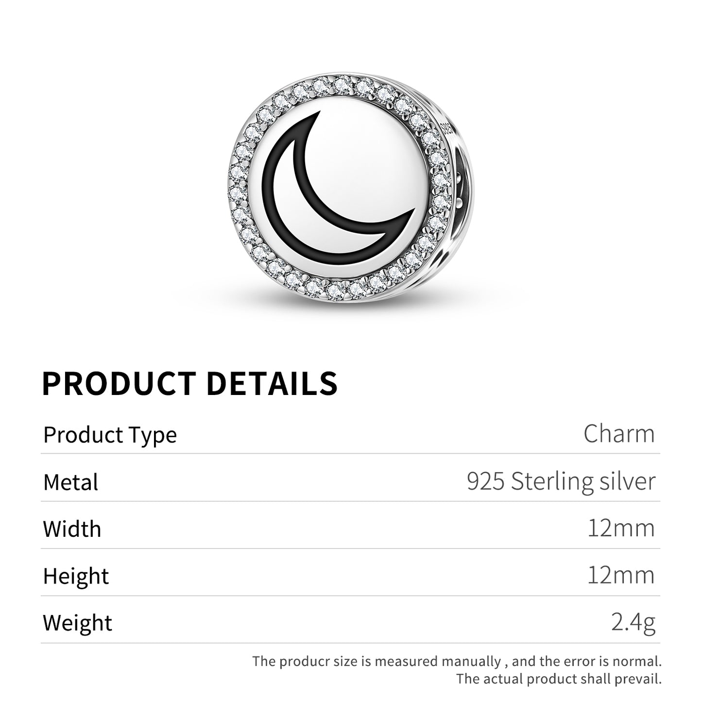Silver Alchemy Symbols Charm